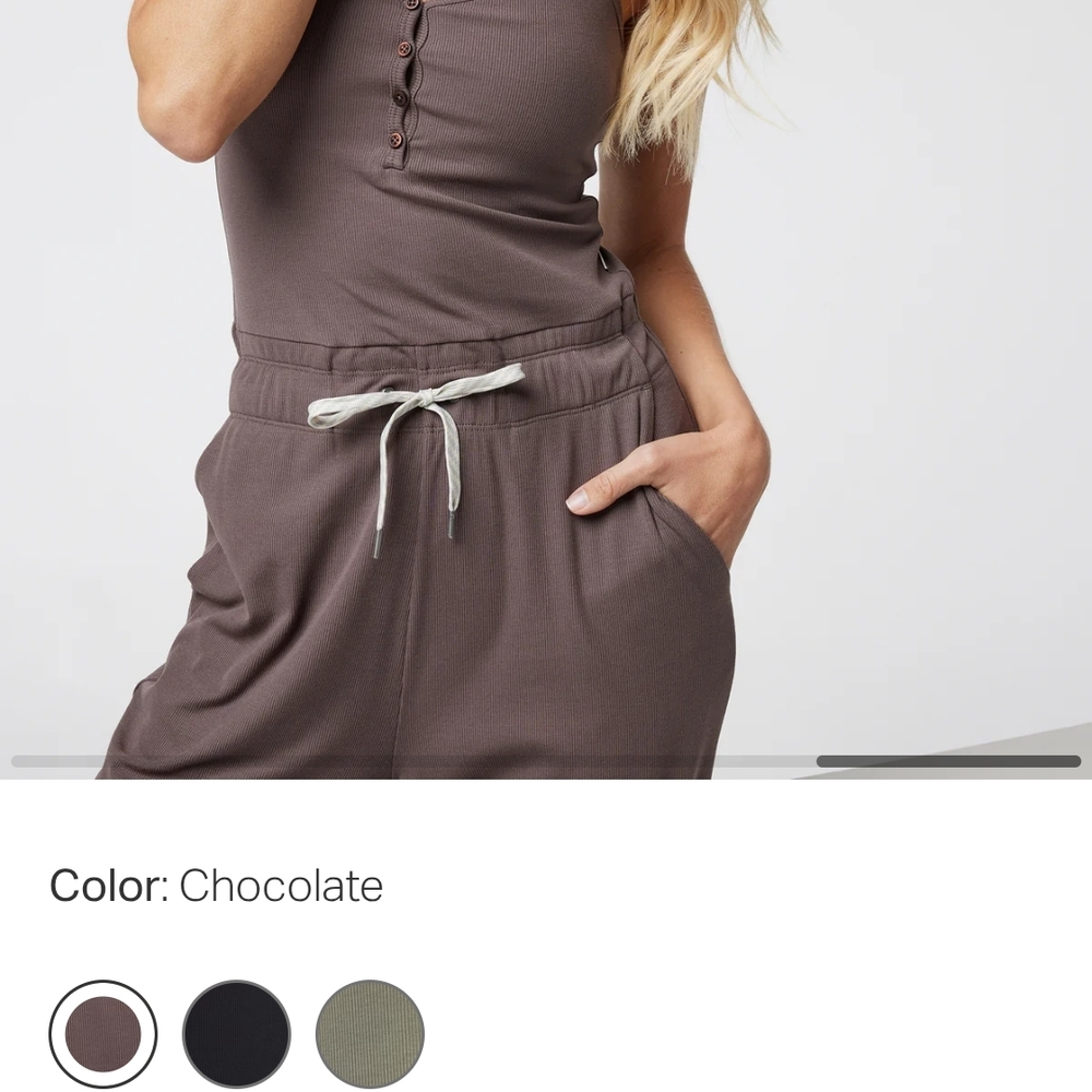 Vuori Chocolate Jumpsuit